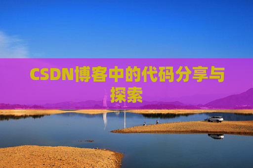 CSDN博客中的代码分享与探索