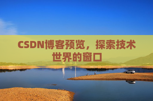 CSDN博客预览,探索技术世界的窗口